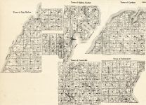 Door County - Egg Habor, Baileys Harbor, Gardner, Forestville, Jacksonport, Wisconsin State Atlas 1930c